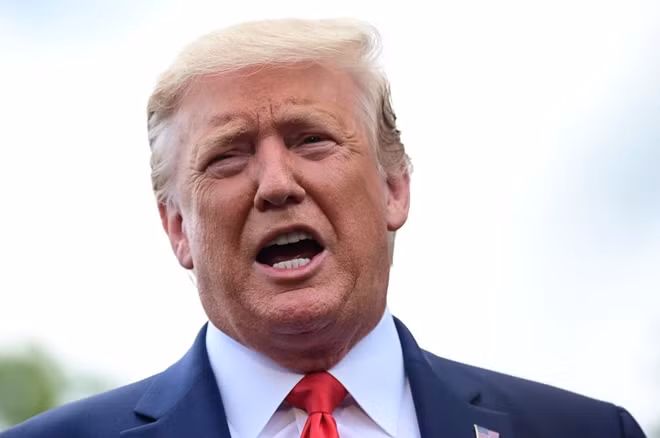 Tổng thống Mỹ Donald Trump. Ảnh Reuters.