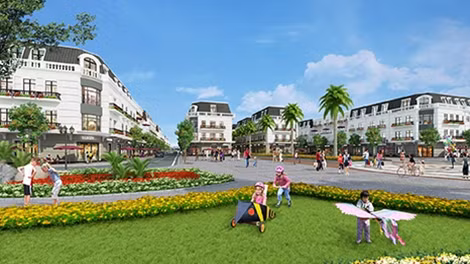Vincom Shophouse Tuyên Quang được xây dựng trong khuôn viên TTTM Vincom Plaza Tuyên Quang rộng 3.030 m2