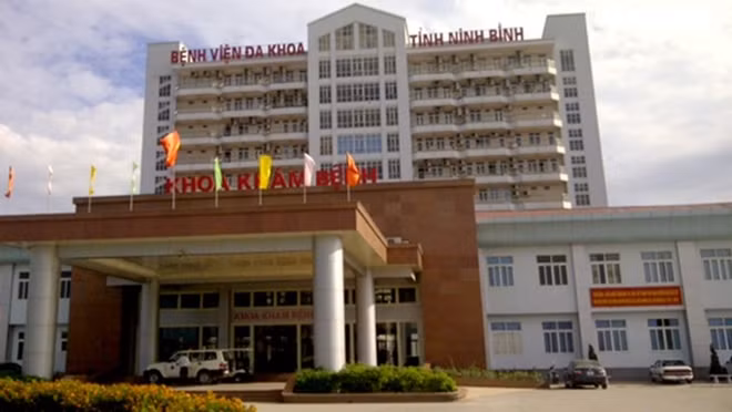 Bệnh nhân đang được điều trị cách ly tại Bệnh viện Đa khoa Ninh Bình