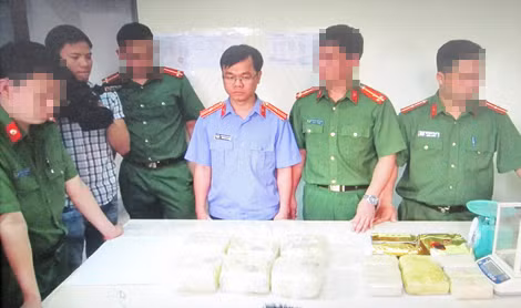 Số ma túy thu giữ.