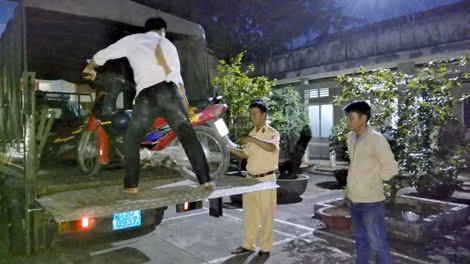 Tang vật bị cơ quan chức năng thu giữ