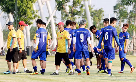 U23 Việt Nam đang hướng đến giải giao hữu tứ hùng và ASIAD 18. Ảnh: H.A