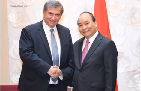 Thủ tướng tiếp lãnh đạo Công ty Vamet.