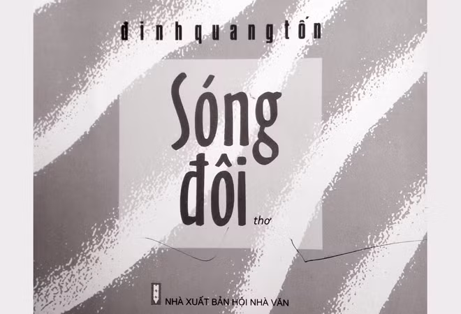 Tập thơ “Sóng đôi” của nhà thơ Đinh Quang Tốn. Tập thơ “Sóng đôi” của nhà thơ Đinh Quang Tốn.