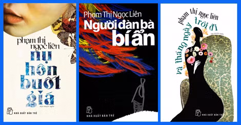 Một số tác phẩm của nhà thơ Phạm Thị Ngọc Liên.