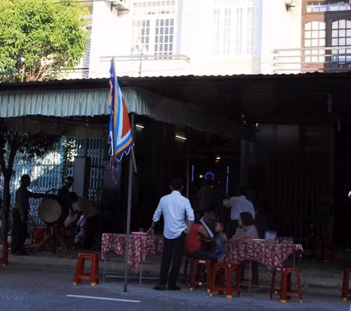 Hiện trường căn nhà nơi phát hiện cái chết bất thường của nạn nhân Trần Trường T.