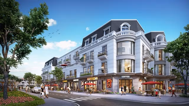 Vincom Shophouse Thái Nguyên có thiết kế sang trọng và bố trí mặt bằng hợp lý, phục vụ cả 2 công năng: sinh hoạt và kinh doanh.