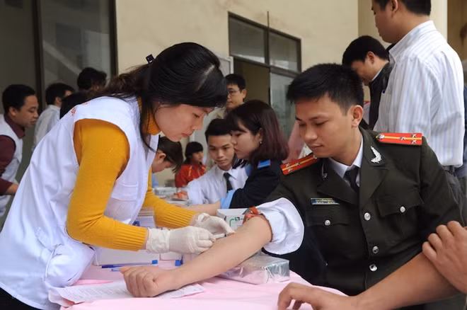 Ngày hội đã thu về hơn 2.900 đơn vị máu.