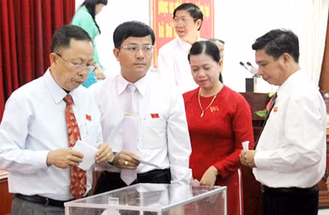 Ông Trịnh Xuân Thanh không được đề cử bầu làm Phó chủ tịch Hậu Giang nhiệm kỳ mới. Ảnh: Cửu Long.