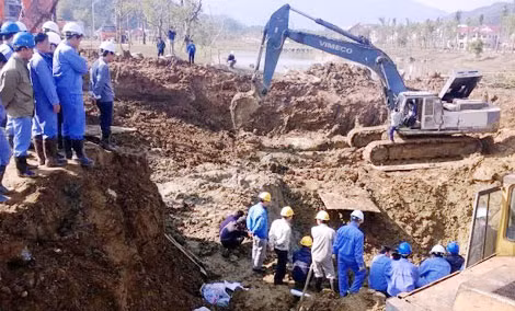 Đường ống nước Sông Đà liên tiếp gặp nhiều sự cố vỡ ống.
