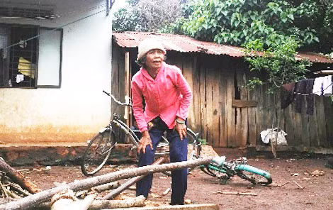 Một trong số những nạn nhân bị lừa khi tham gia mua hàng đa cấp.