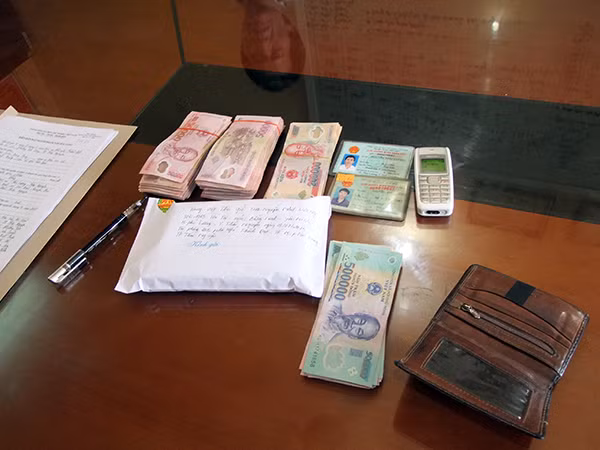 Tang vật bị thu giữ.