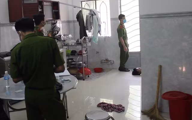 Hiện trường xảy ra vụ việc.