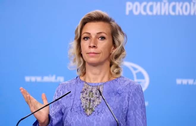 Phát ngôn viên Bộ Ngoại giao Nga Maria Zakharova. Ảnh: Reuters