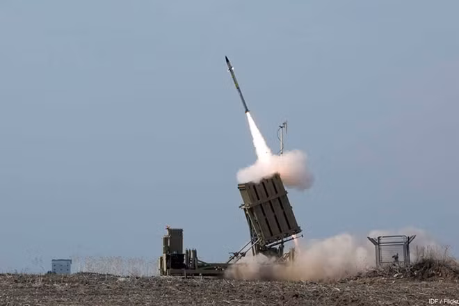 Một hệ thống tên lửa hiện đại của Israel. Ảnh: BQP Israel