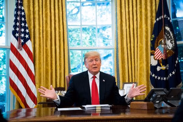 Tổng thống Mỹ Donald Trump. Ảnh: Reuters