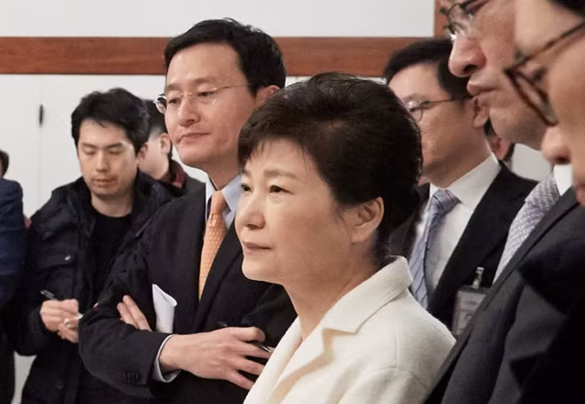 Tổng thống Park Geun Hye. Ảnh: Reuters