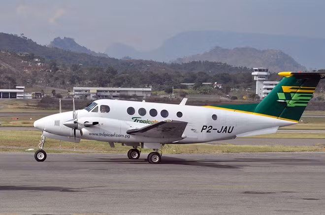 Một máy bay của hãng Tropicair. Ảnh: ITN