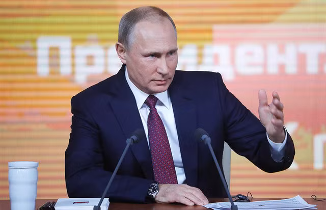 Tổng thống Nga Vladimir Putin. Ảnh: Tass