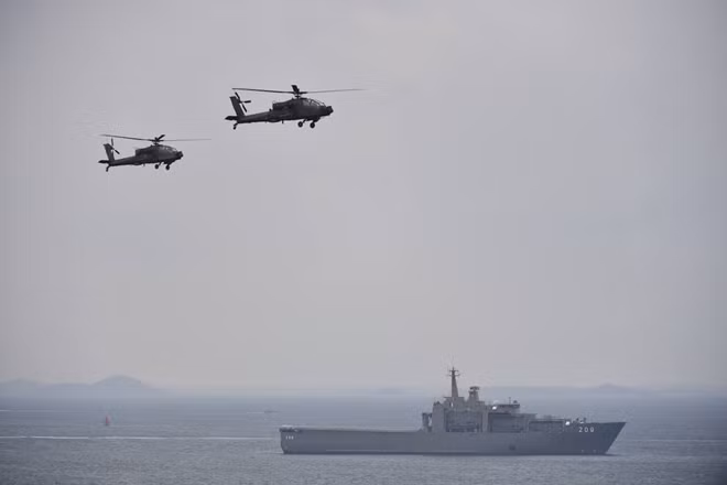 Máy bay, tàu chiến Singapore tuần tra ngoài khơi đảm bảo an ninh thượng đỉnh Mỹ - Triều.