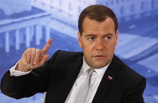Thủ tướng Nga Dmitry Medvedev. Ảnh: TASS