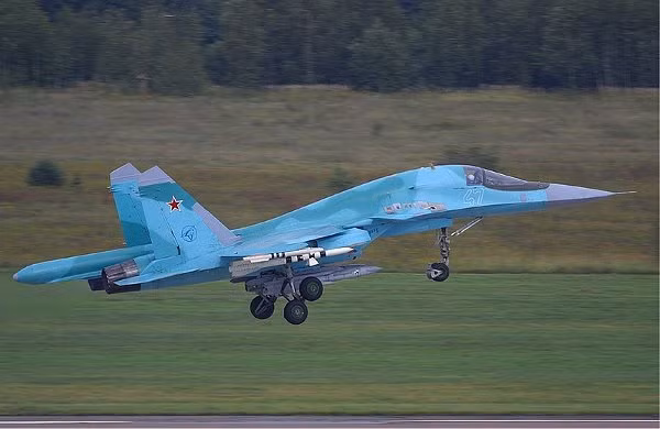 Máy bay Su-34 của Nga. Ảnh: ITN