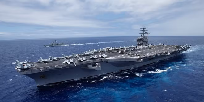 Tàu sân bay của Mỹ. Ảnh: USSNavy
