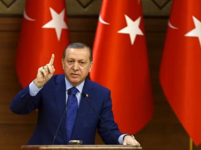 Tổng thống Thổ Nhĩ Kỳ Tayyip Erdogan. Ảnh: EPA