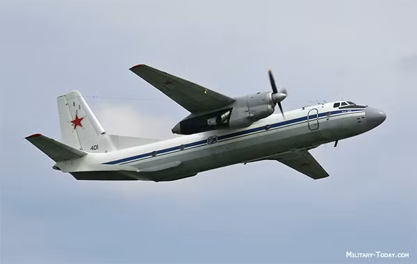 Một chiếc An-26 của Không quân Nga. Ảnh: MT.com