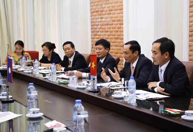 Đoàn Cục V28, Bộ Công an tại buổi làm việc.