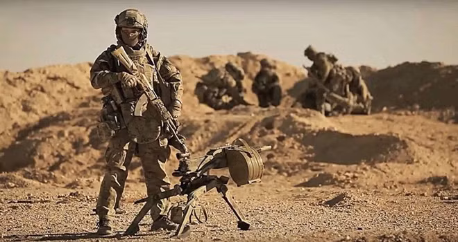 Binh sĩ Nga tại Syria. Ảnh: AMN