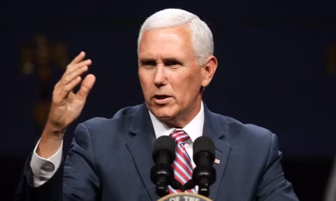 Phó Tổng thống Mỹ Mike Pence. Ảnh: Reuters