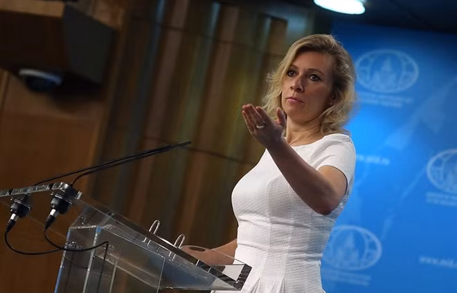 Phát ngôn viên Bộ Ngoại giao Nga Maria Zakharova. Ảnh: TASS
