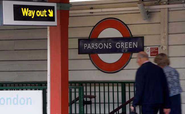 Nhà ga Parsons Green, nơi vụ đánh bom xảy ra hôm 15-9. Ảnh: ITN