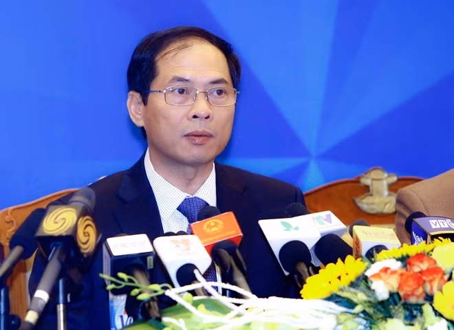 Thứ trưởng thường trực Bộ Ngoại giao, Chủ tịch SOM APEC Việt Nam Bùi Thanh Sơn.