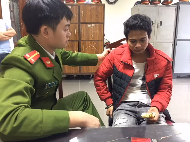 Đối tượng Tân bị bắt giữ