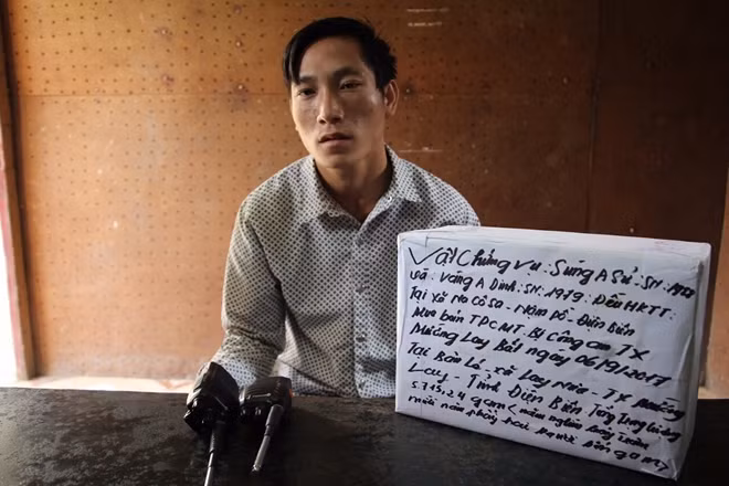 Sùng A Sử và tang vật vụ án