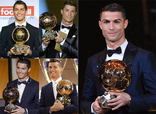 Ronaldo giành Quả Bóng Vàng thứ năm ảnh 1
