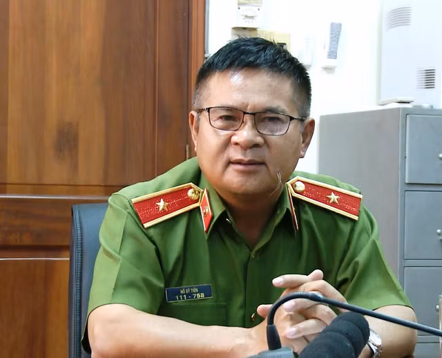 Thiếu tướng Hồ Sỹ Tiến - Cục trưởng Cục Cảnh sát Hình sự Thiếu tướng Hồ Sỹ Tiến - Cục trưởng Cục Cảnh sát Hình sự