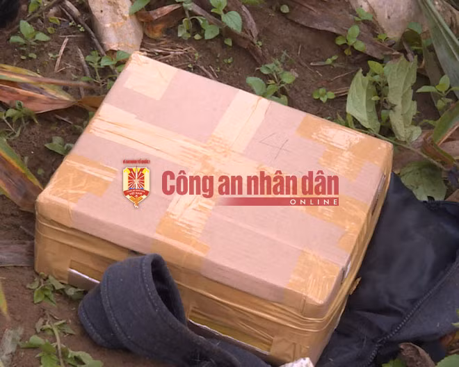 Vũ khí và số tang vật bị thu giữ.