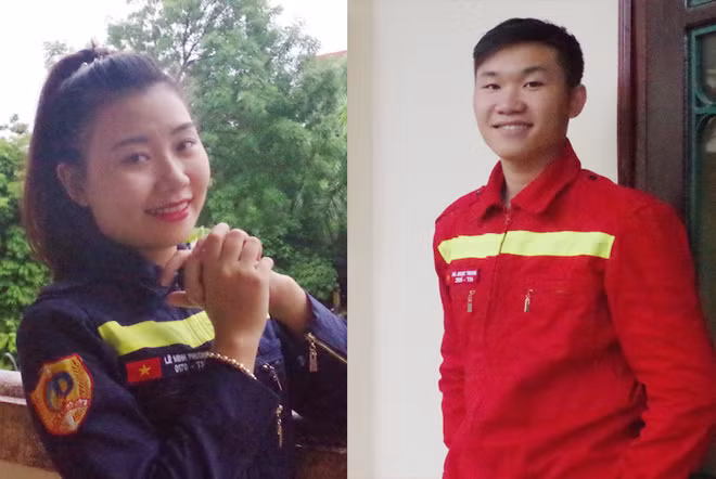 SBD 11: Lê Minh Phương, Chi đoàn KNS2 và Hà Ngọc Trung, Chi đoàn KN3A.