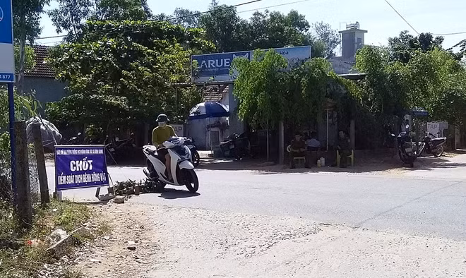 Quảng Nam thành lập nhiều chốt chặn ở các địa phương để kiểm soát dịch tả lợn châu Phi.