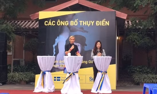 Đại sứ Thụy Điển tại Việt Nam Camilla Mellander phát động cuộc thi .