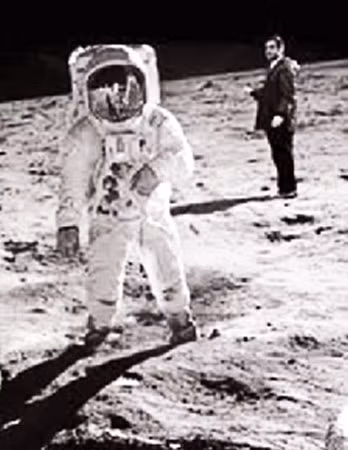 Đạo diễn S. Kubrick trên trường quay.