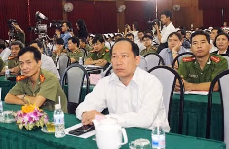 Đại biểu tham sự buổi diễn tập.