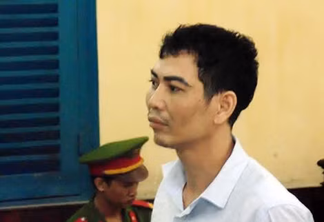 Bị cáo Tài tại phiên xử.
