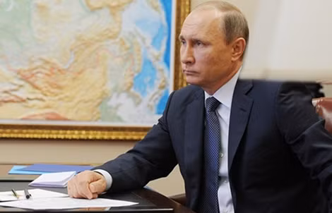 Tổng thống Nga Vladimir Putin.