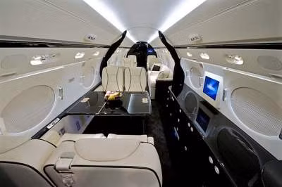 Một số hình ảnh bên trong chiếc Gulfstream G450