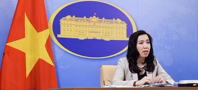 Người phát ngôn Bộ Ngoại giao tại cuộc họp báo thường kỳ chiều 9/4.