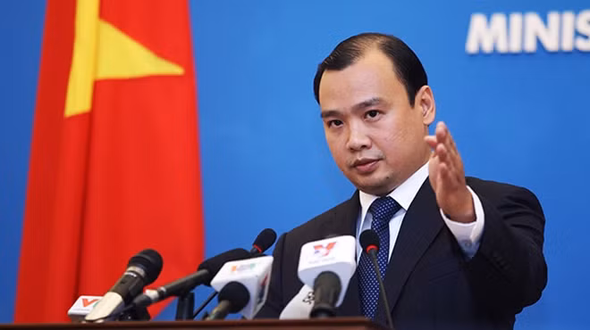 Người phát ngôn Bộ Ngoại giao Việt Nam Lê Hải Bình.